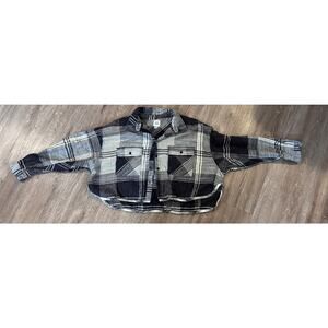 Urban Outfitters Cropped Flannel